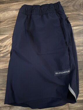 LEGENDS Men's Navy Athletic Shorts